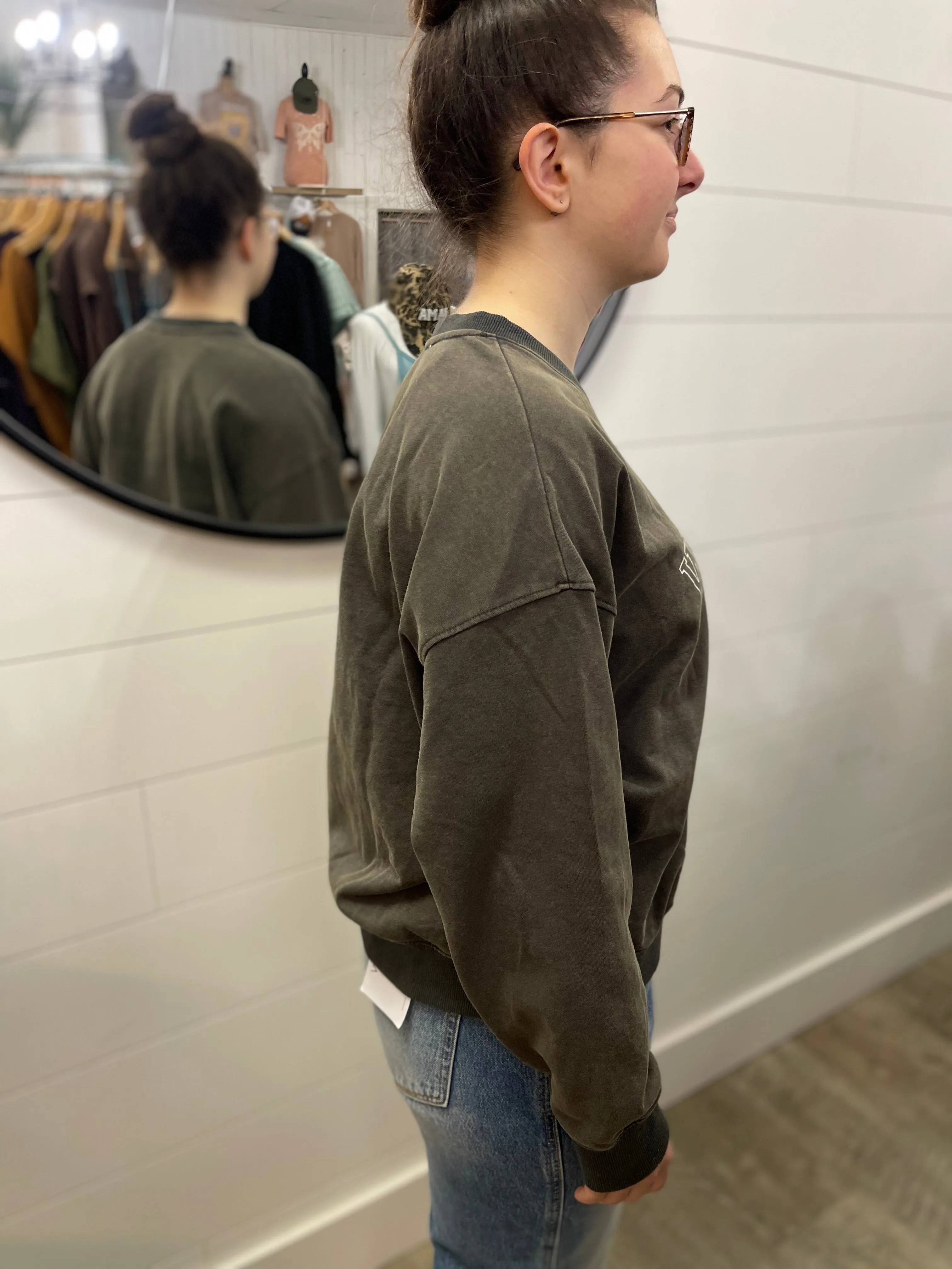 "Wifey" Long Sleeve Sweatshirt