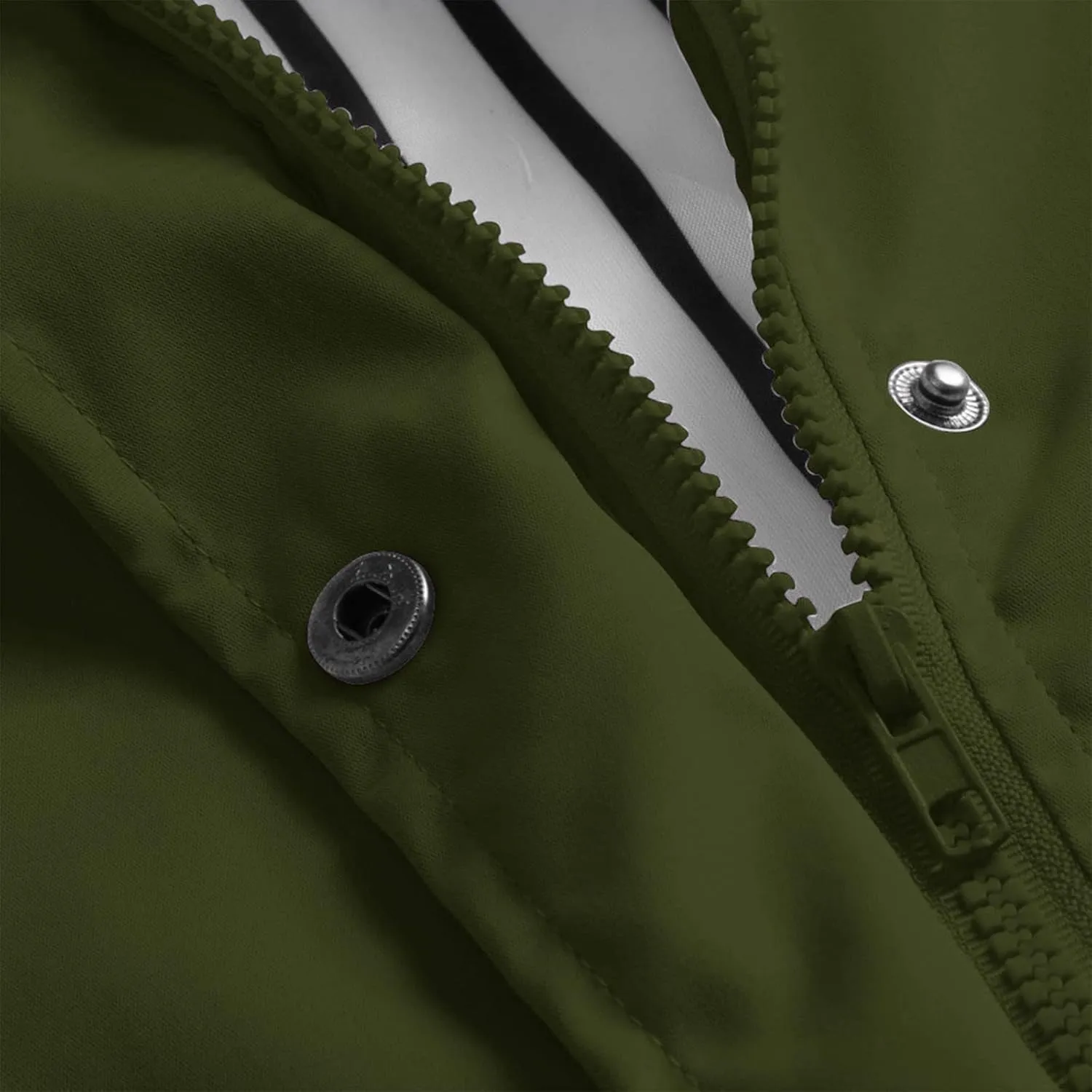 Rain Coats For Women Waterproof Lightweight Zip Up Packable Rain Jacket With Pockets Fall Winter Windbreaker With Hood