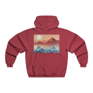 Range Line Art Men's NUBLEND® Hooded Sweatshirt