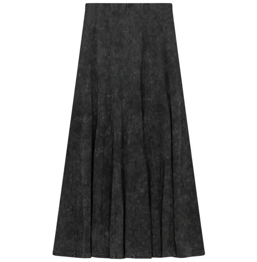 Ventilated Slits Red Myth Black Wash Rib with Panels Long SA9CM205L