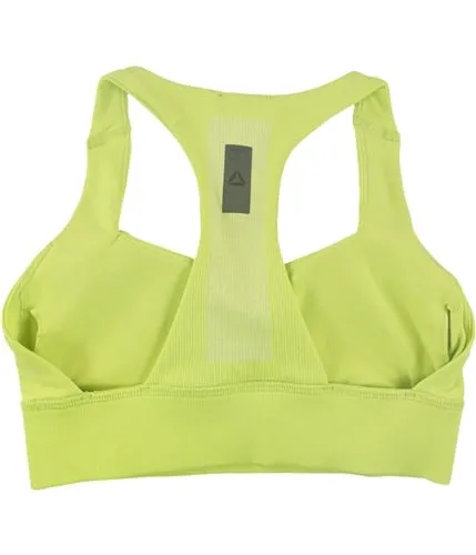 Reebok Womens Textured Sports Bra