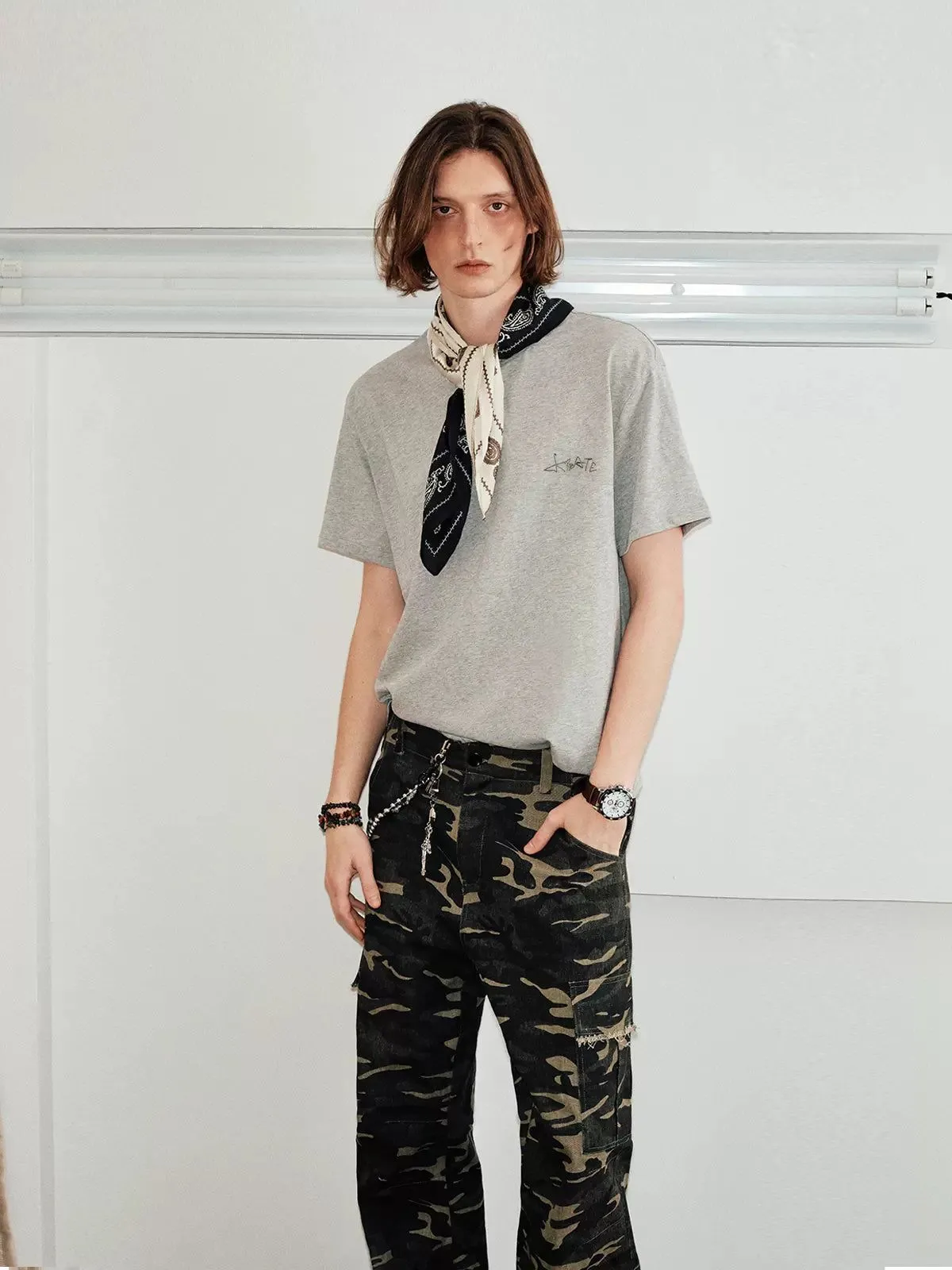 Regular Fit Solid Color T-Shirt