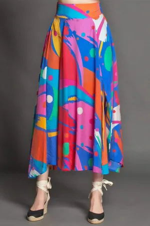 Daniel Skirt - Miami Vibes Curve Friendly Light Flow