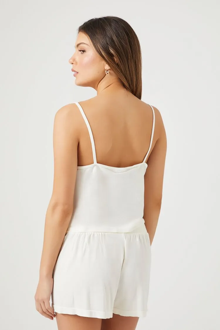 Relaxed-Fit Pajama Cami