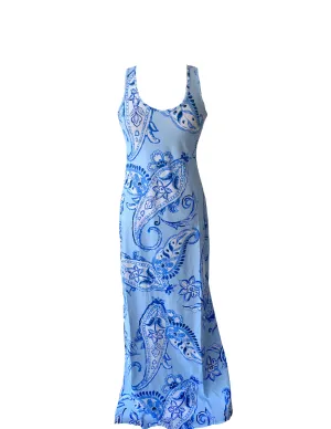 Maui Maxi Dress Oversized Paisley Fresh Appeal Sophisticated Waist