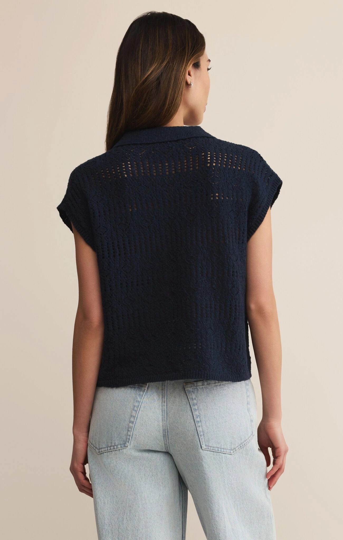 ThermalRegulation Z Supply Kinsley Sweater Top in Eclipse