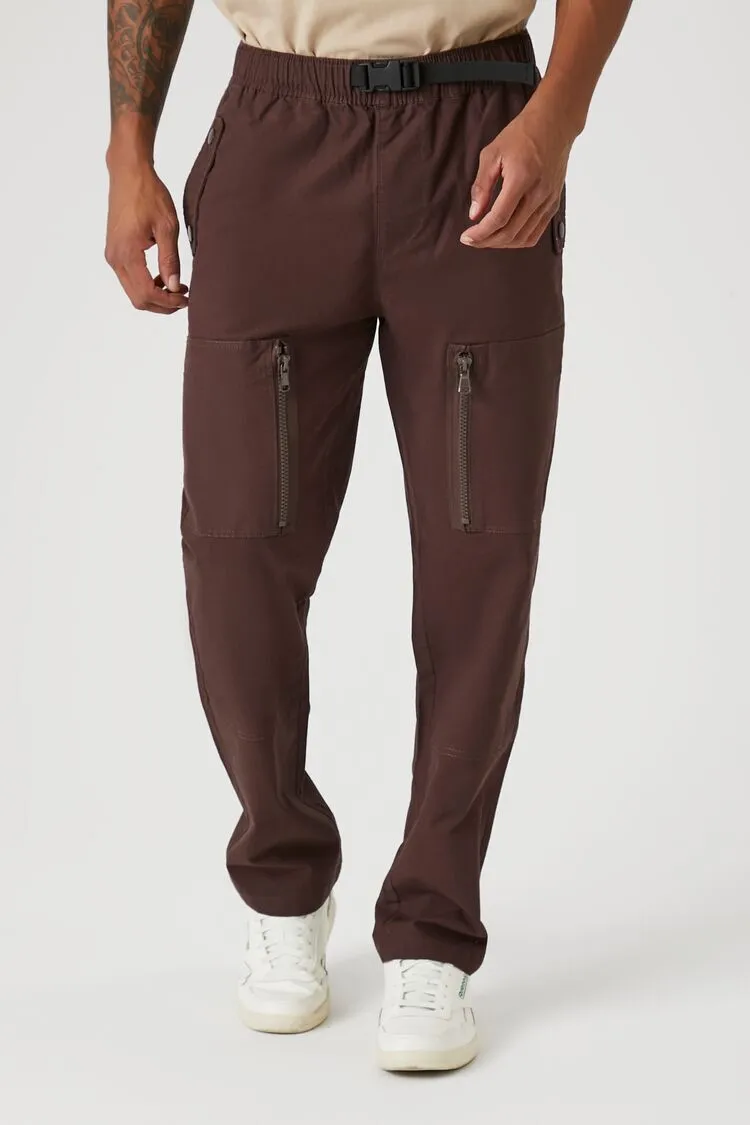 Release Buckle Slim-Fit Pants