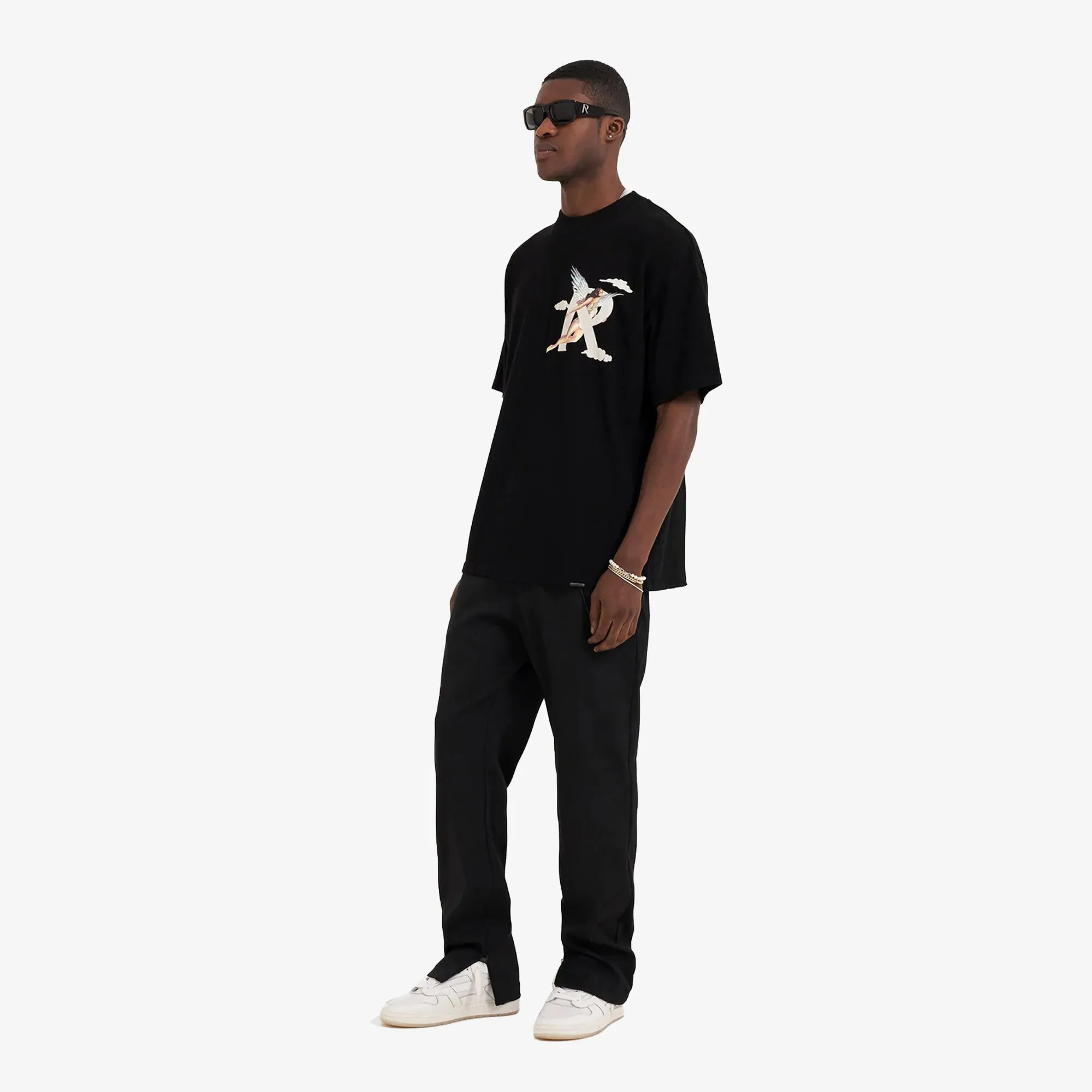 Represent | STORMS IN HEAVEN T-SHIRT  { BLACK