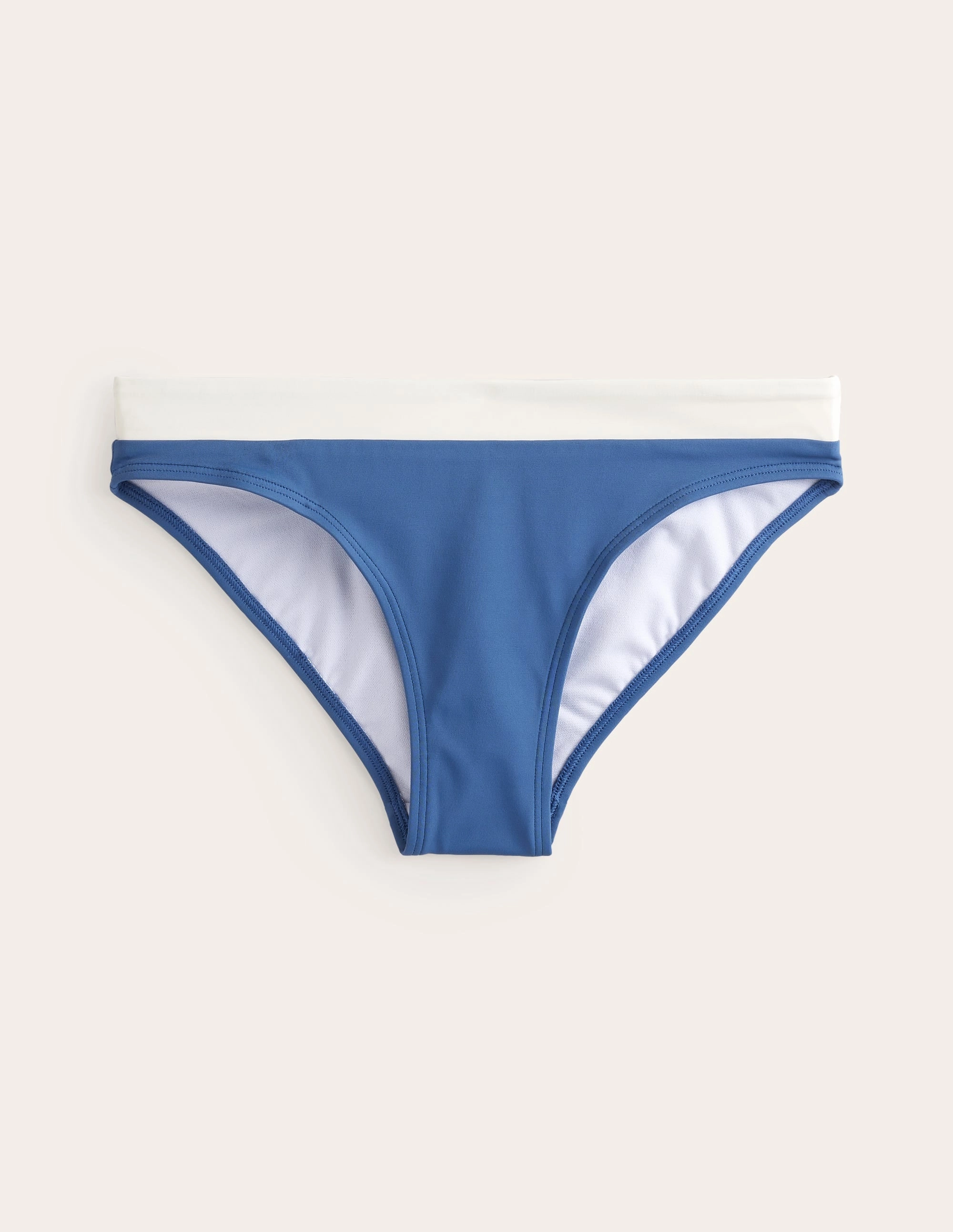 Fun In The Water Ithaca Panel Bikini Bottoms-Globe/ Ivory Colourblock
