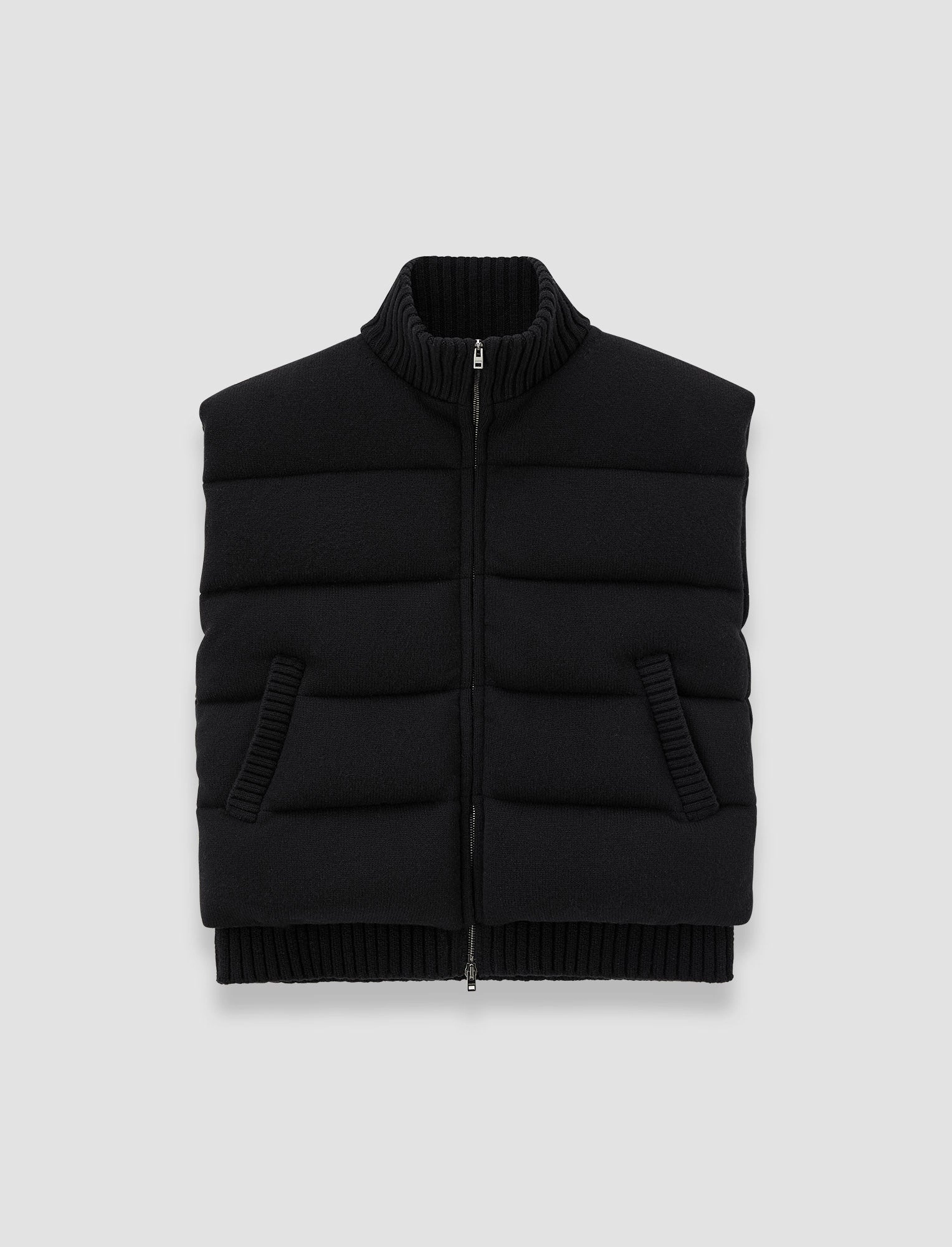 Tweezers Knitted Down Puffer Gilet