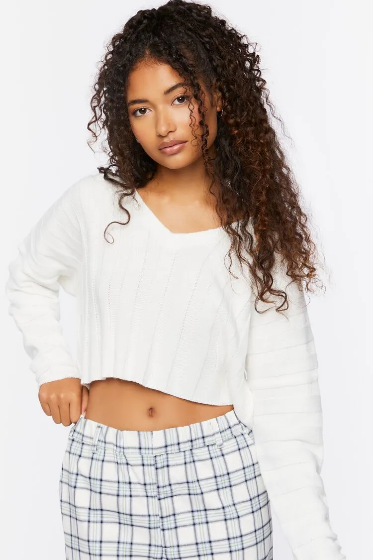 Ribbed Relaxed-Fit Sweater