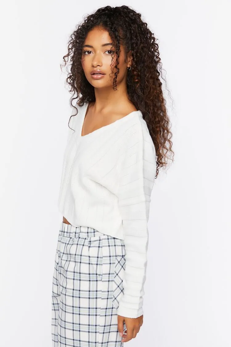 Ribbed Relaxed-Fit Sweater