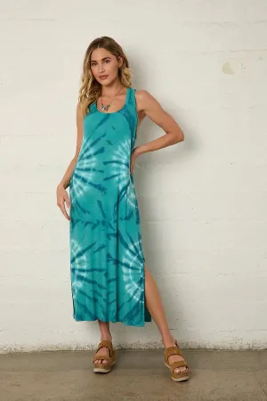 River   Sky Napa Midi Dress Functional Fit