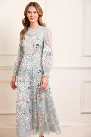 Rosalie Ankle Gown tailored look