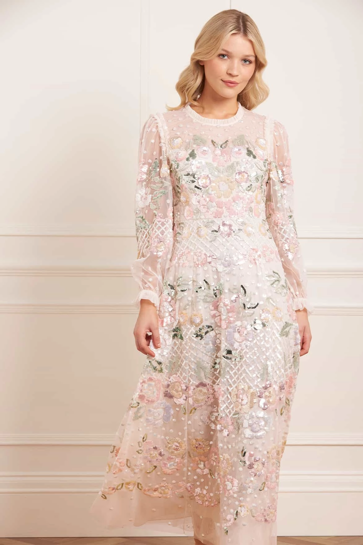 Hidden Zipper Everyday Comfort Wear Rosalie Ankle Gown