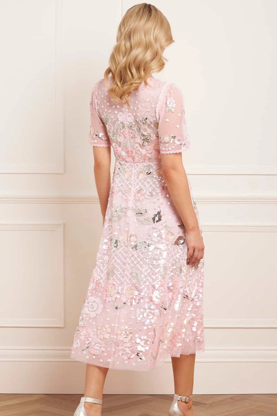 Soft Feel Rosalie Short Sleeve Ballerina Dress