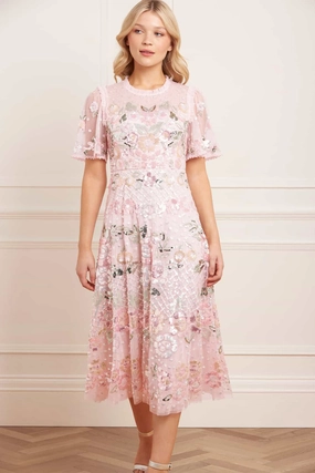 Art-Gallery Rosalie Short Sleeve Ballerina Dress