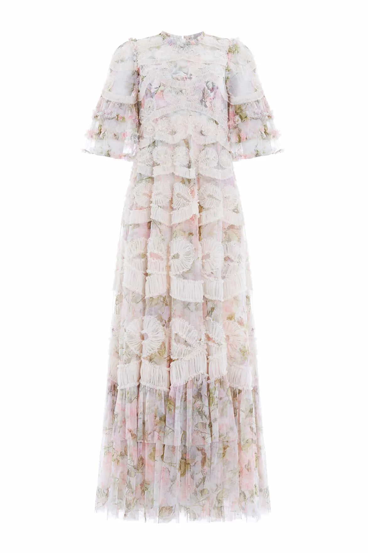 Rose Powder Ingrid Gown Sharp Detail