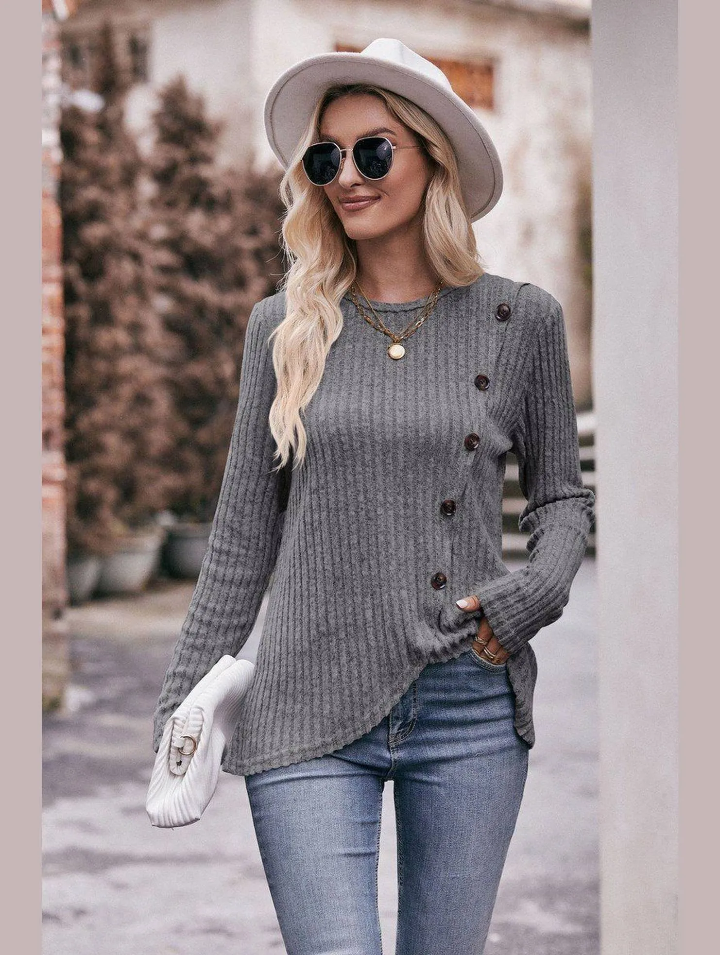 DurableWeave Winter Hoodie ROUND NECK BUTTON FITTING CORDUROY PULLOVER