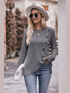 DurableWeave Winter Hoodie ROUND NECK BUTTON FITTING CORDUROY PULLOVER