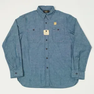 RRL Indigo Chambray Workshirt - Rinse