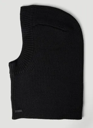 Saint Laurent Knitted Balaclava