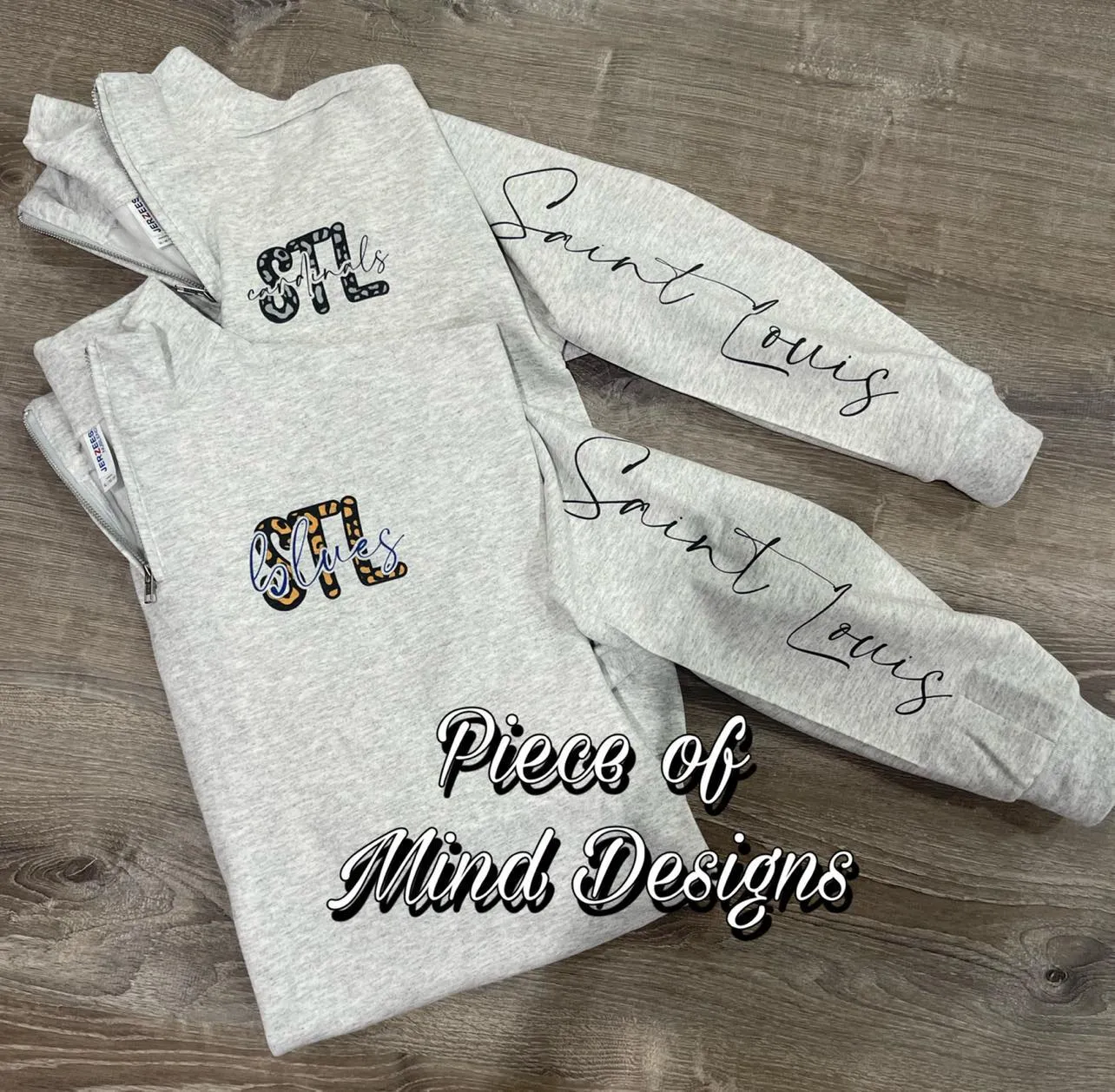 Saint Louis Cardinals Quarter Zip Sweatshirt
