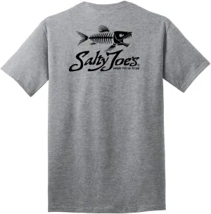 Salty Joe's Men's Custom Graphic Logo Heavyweight Cotton T-Shirts