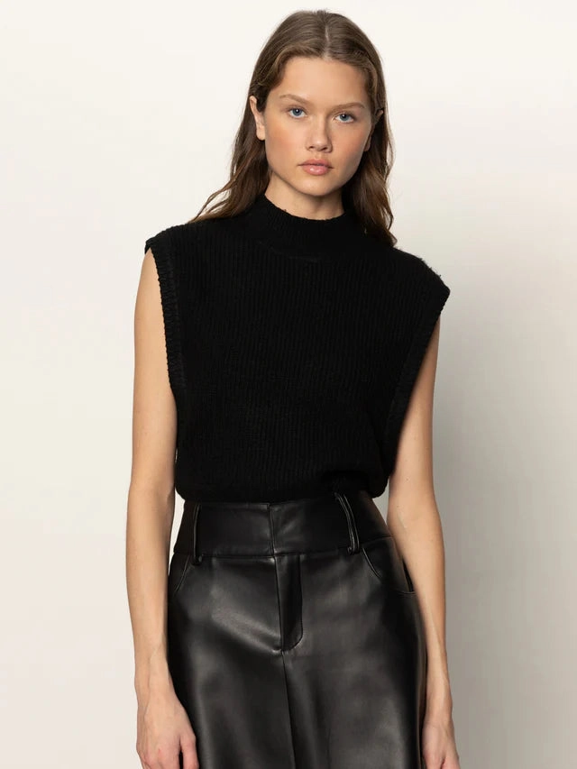 Sanctuary City Sweater Shell in Black Abrasion Resistant Fabric NoSlipSurface