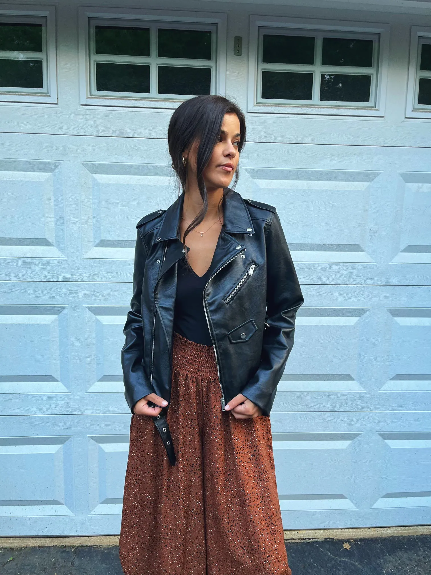 Sandy Leather Jacket