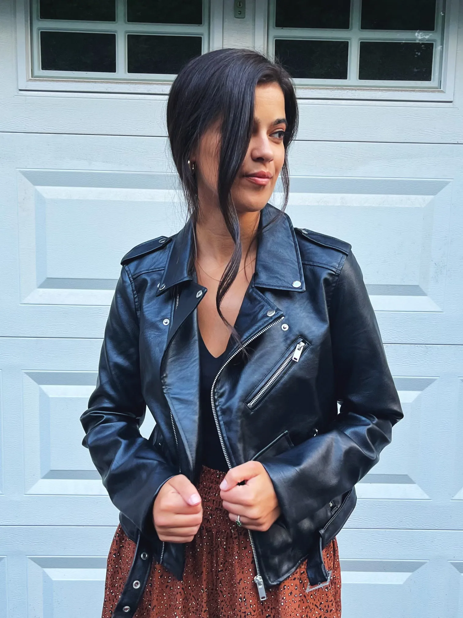 Sandy Leather Jacket