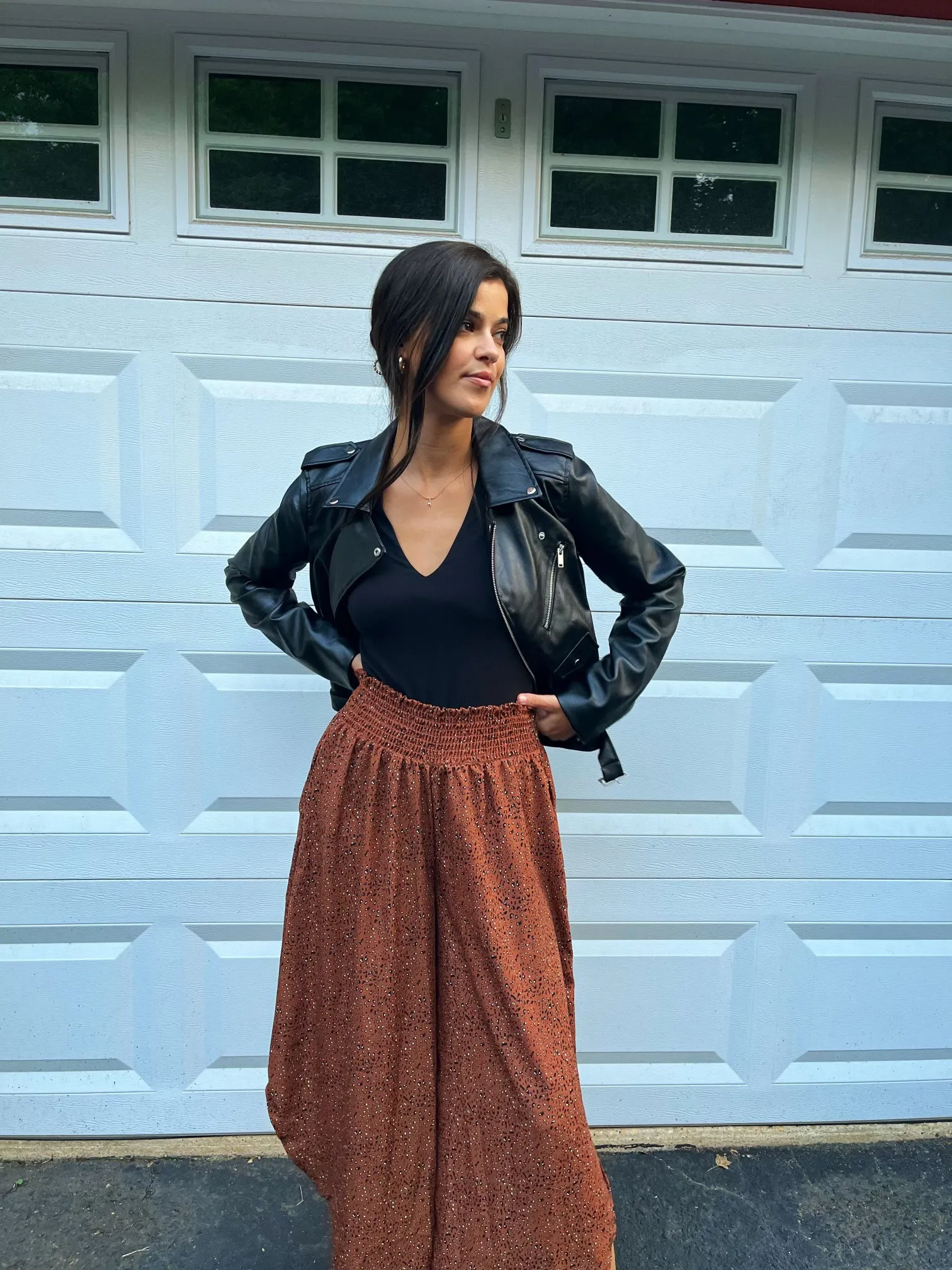 Sandy Leather Jacket