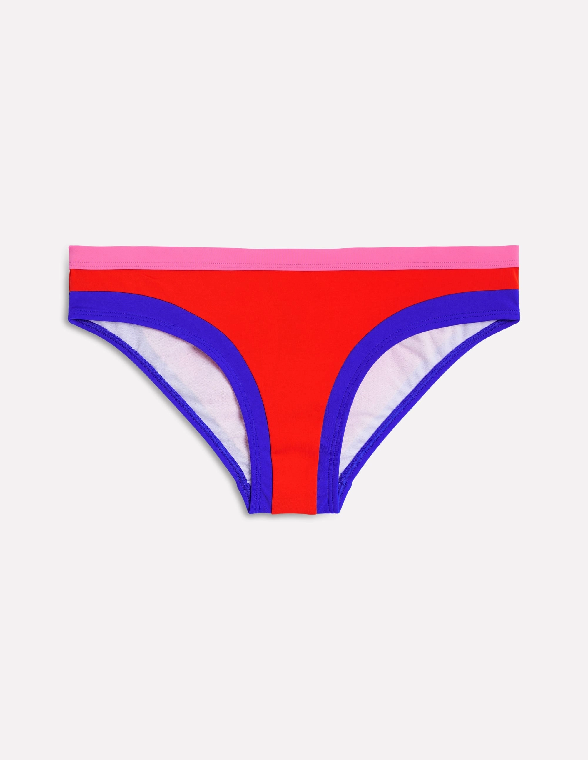 Santorini Bikini Bottoms-Fire colourblock Breezy Style Cool-Shade