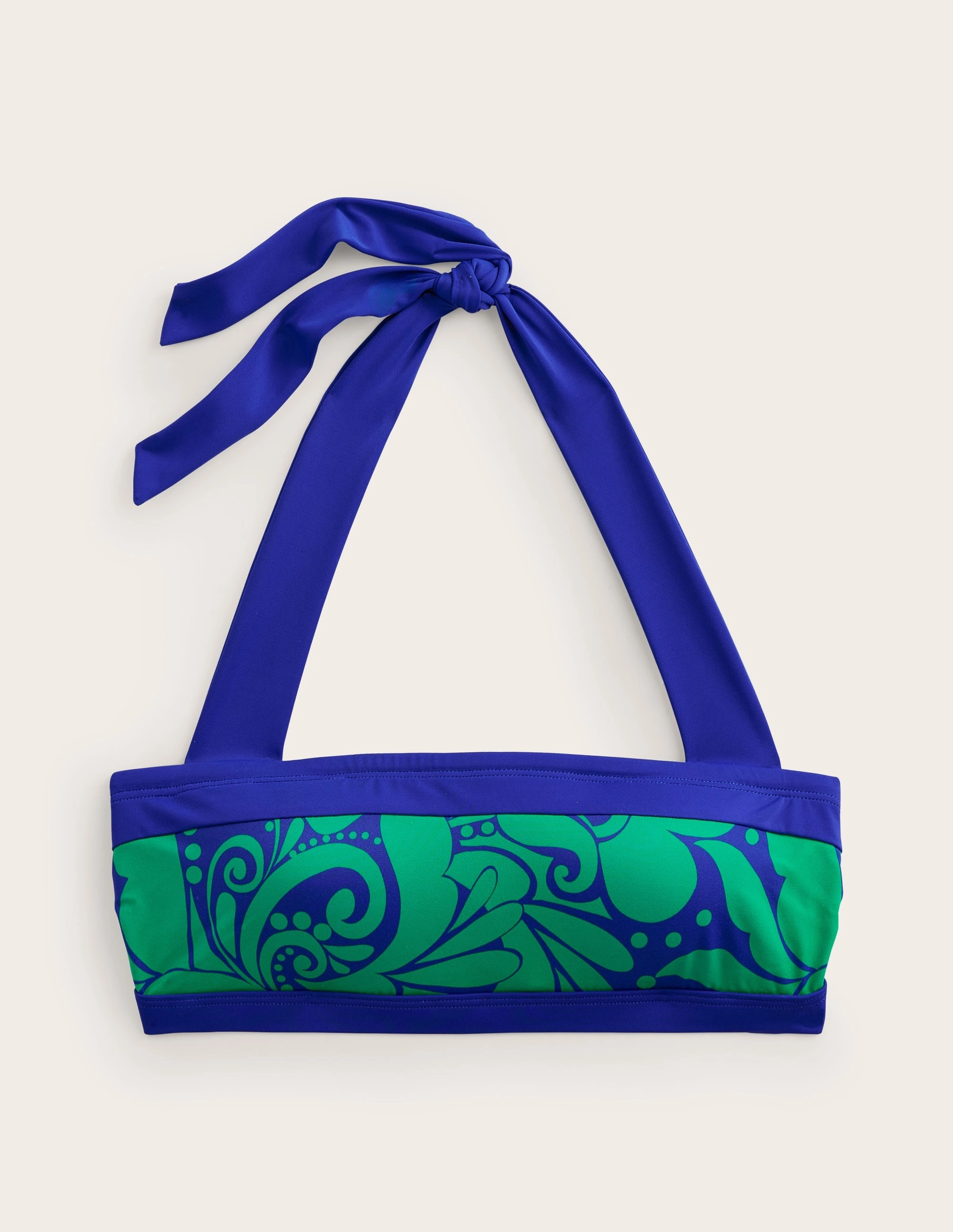 Beach Ready Wear Santorini Bikini Top-Surf The Web, Ripple Swirl