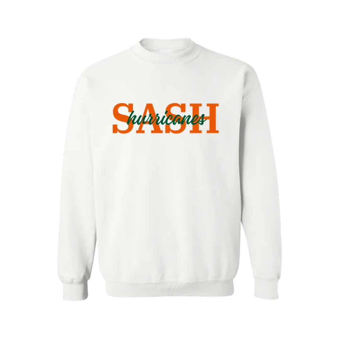 SASH Hurricanes Crewneck Sweatshirt - 3 COLORS