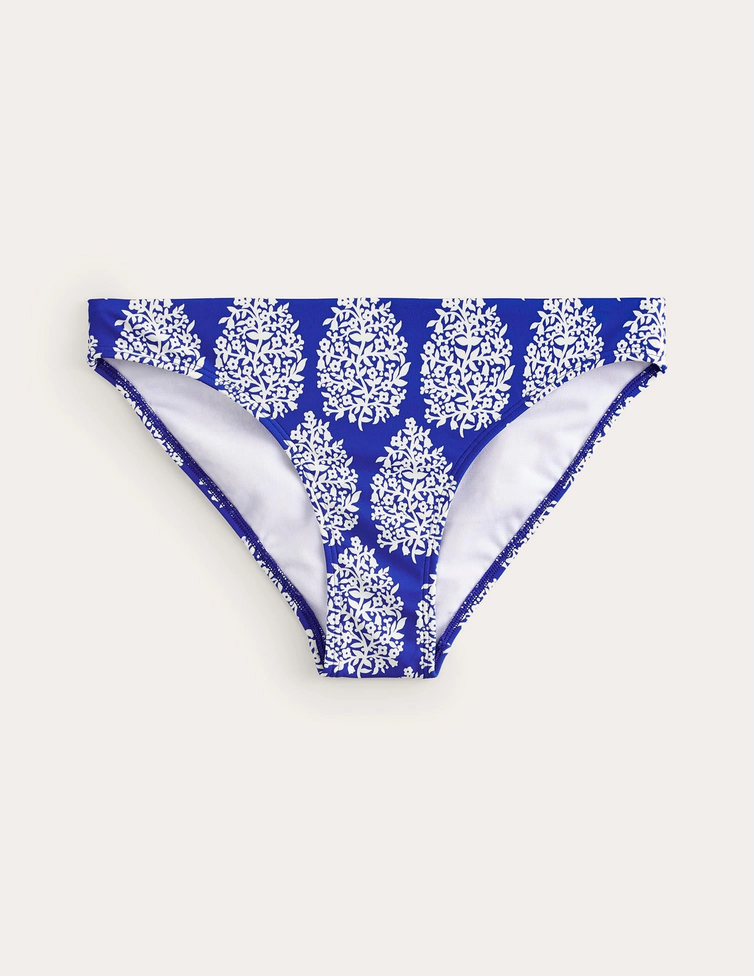 Sun Protective Layer Classic Bikini Bottoms-Surf The Web, Floret Paisley
