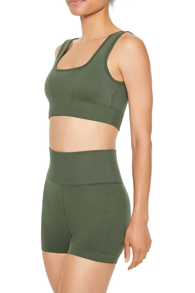 Seamless Longline Sports Bra