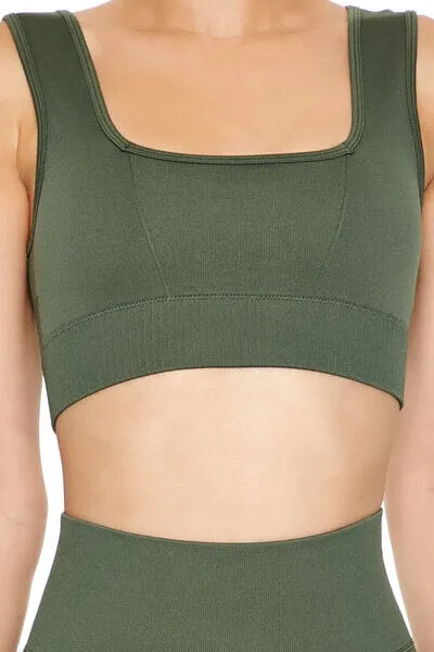 Seamless Longline Sports Bra