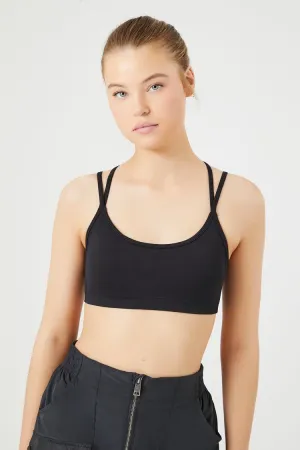 Seamless Strappy Sports Bra