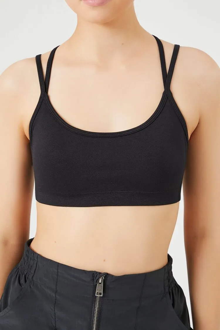 Seamless Strappy Sports Bra