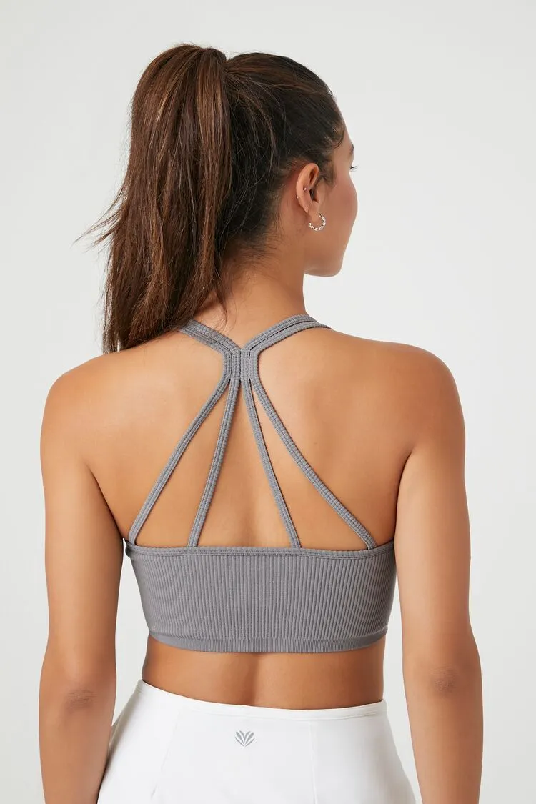 Seamless Strappy Sports Bra