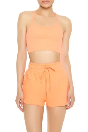 Seamless Strappy Sports Bra