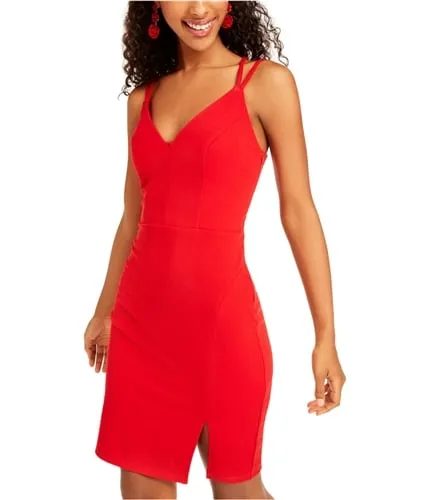 Sequin Hearts Womens Slim Bodycon Dress