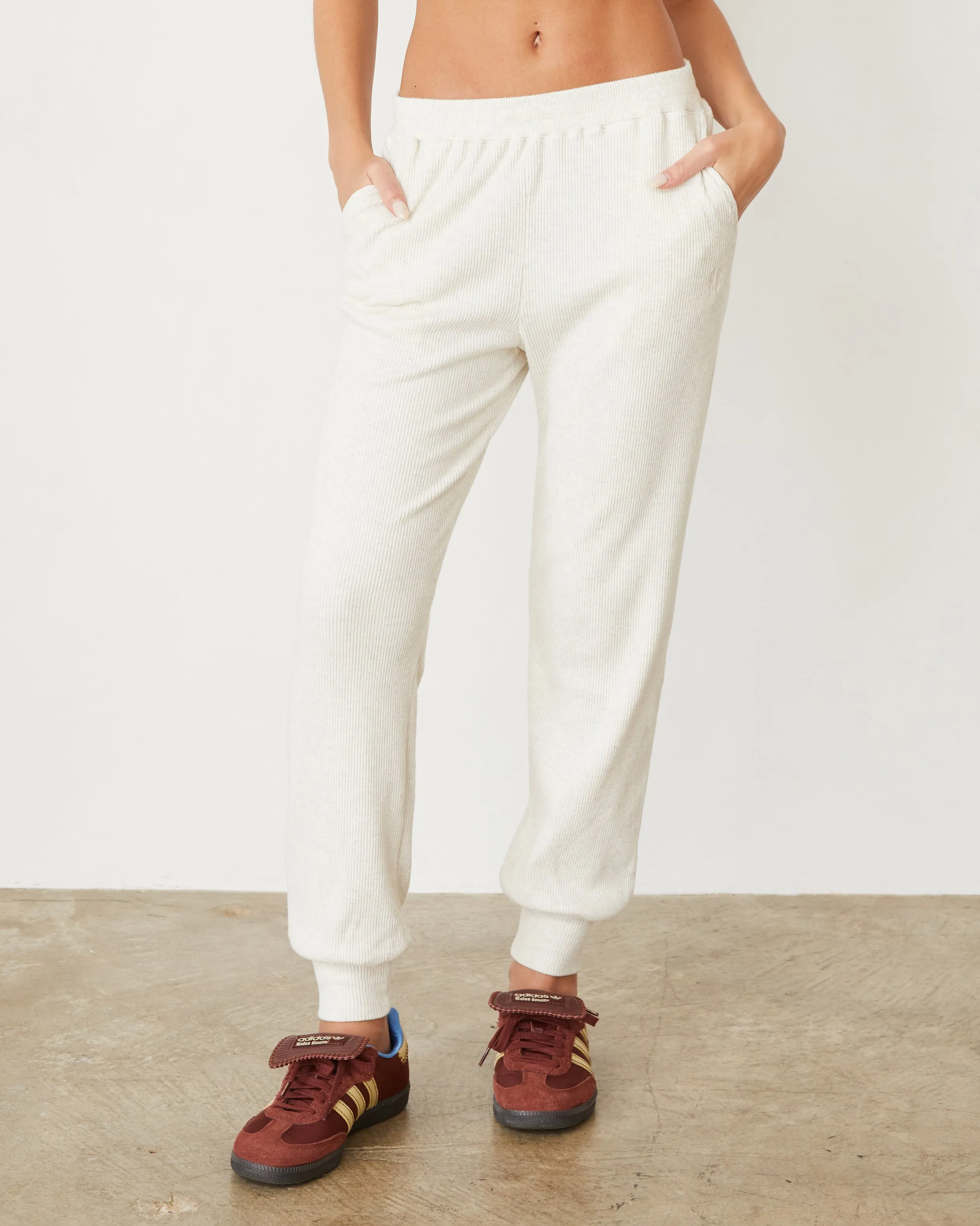 Brushed Rib Cuff Sweat FasteningHood GarmentDyed