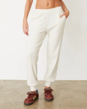 Brushed Rib Cuff Sweat QuickDryTechnology Self Fabric Tie Closure