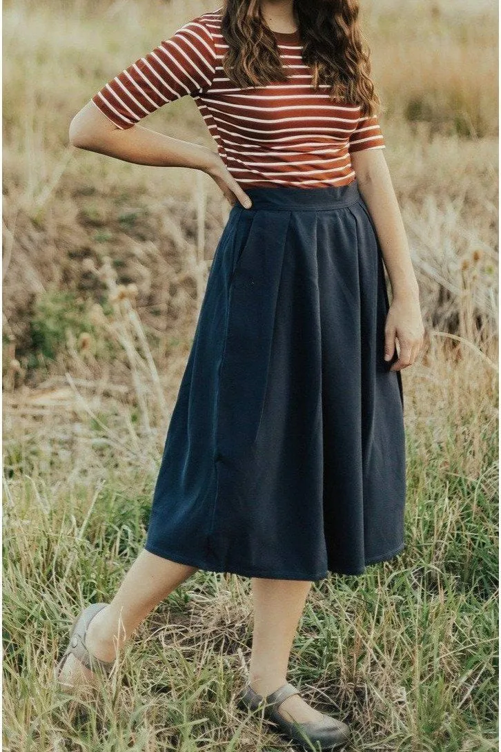 Fresh Energy Shelby Skirt Navy