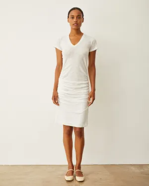 Summer Air Shirred Dress