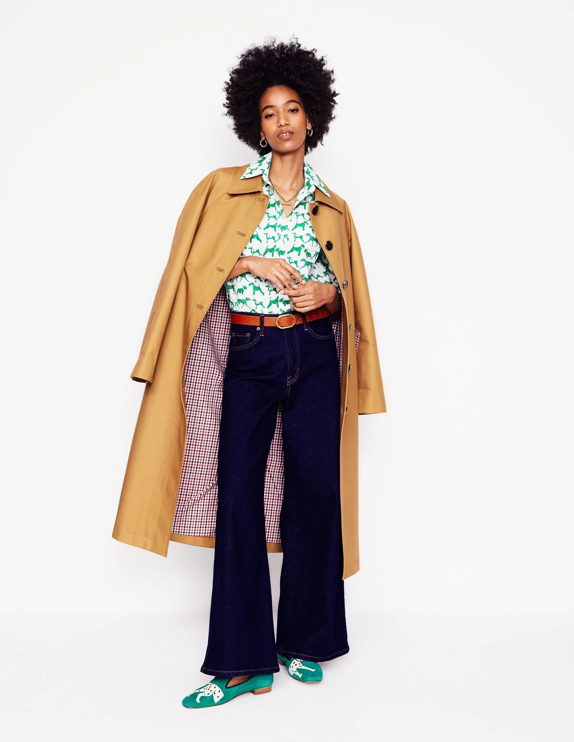 Sienna Cotton Shirt-Ivory, Janet And Friends Soft Touch Feel Tagless Comfort