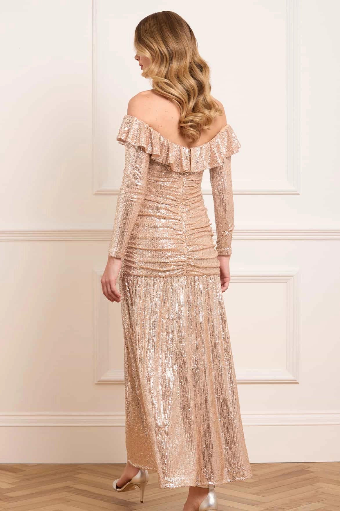 Sienna Off-Shoulder Gown Perfect Look Light and Breezy