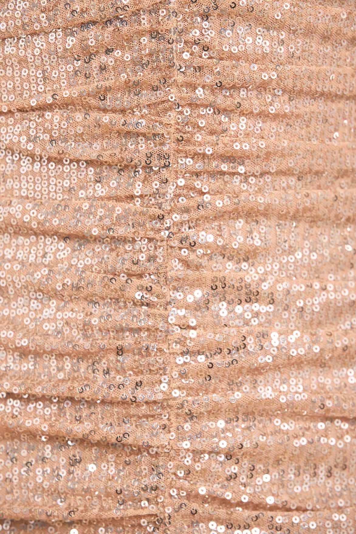 Dainty Finish Sienna Off-Shoulder Gown